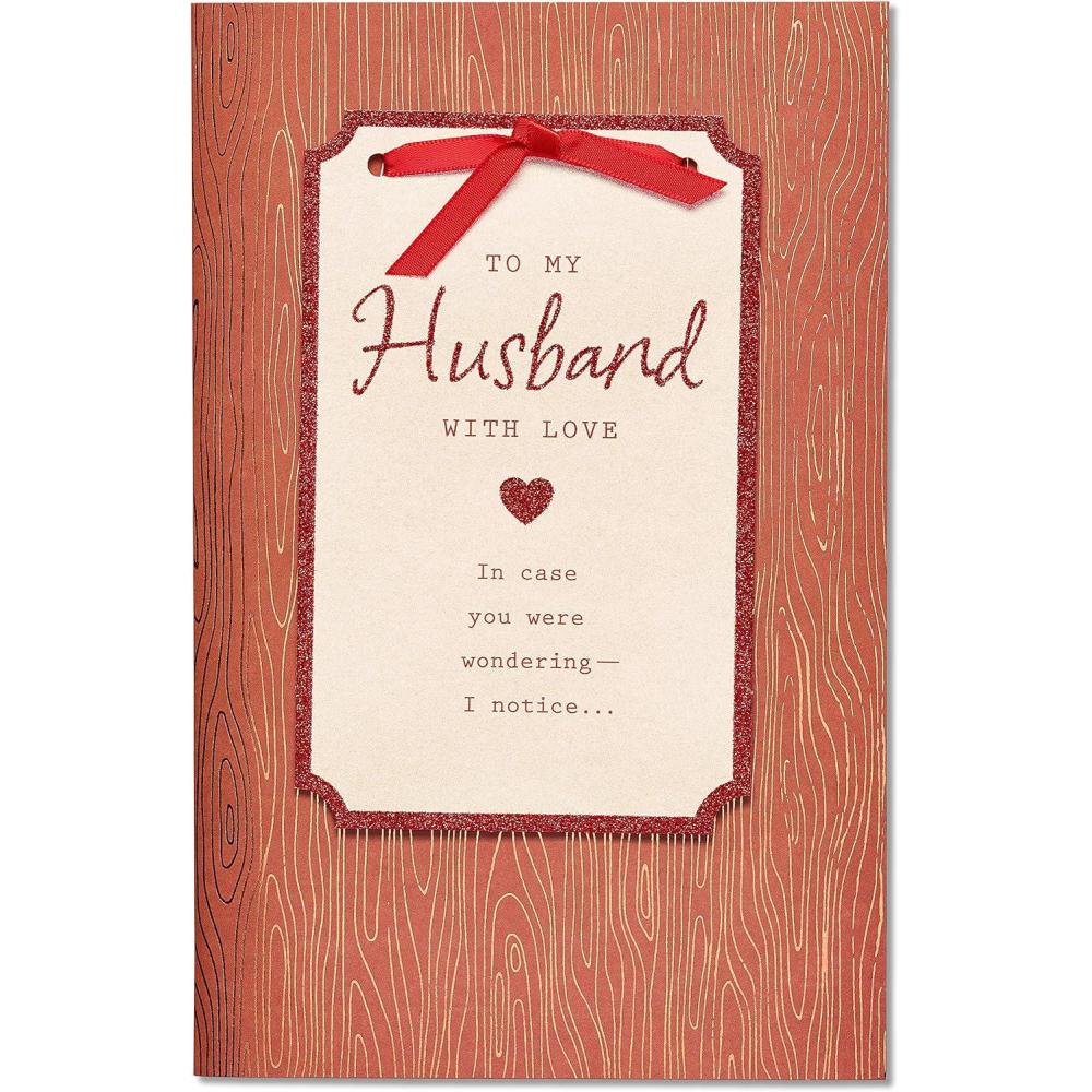 imageAmerican Greetings Valentines Day Card for Husband How Grateful I AmWith Love