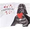American Greetings Star Wars Valentines Day Card (The Force)(Red and Black)