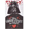 American Greetings Star Wars Valentines Day Card (The Force)(Red and Black)