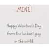 American Greetings Valentines Day Card for Her (I Will Always Love You)(Lovestruck)