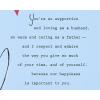 American Greetings Valentines Day Card for Husband (How Grateful I Am)(white and brown)