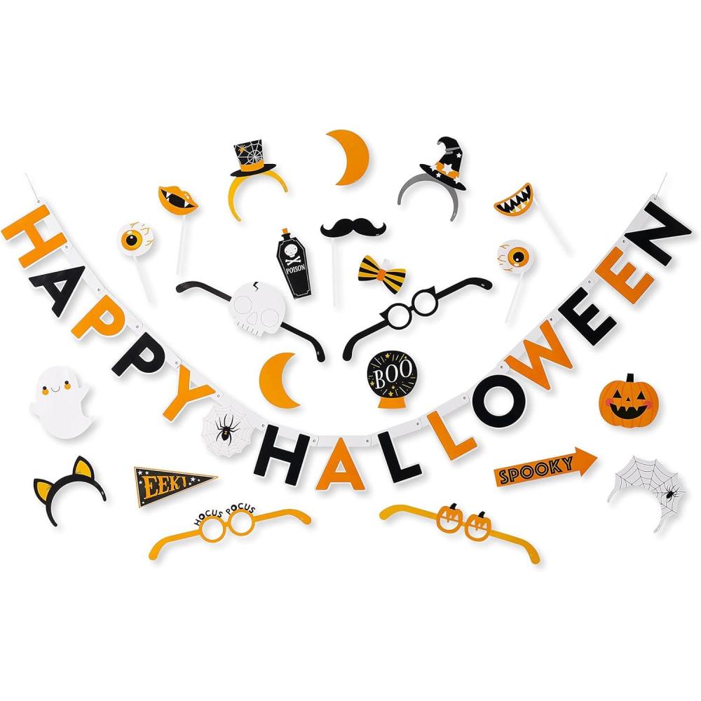 imageAmerican Greetings Halloween TrunkorTreat Car Decorations Kit Monster 25CountHalloween Treat Bag 120ct