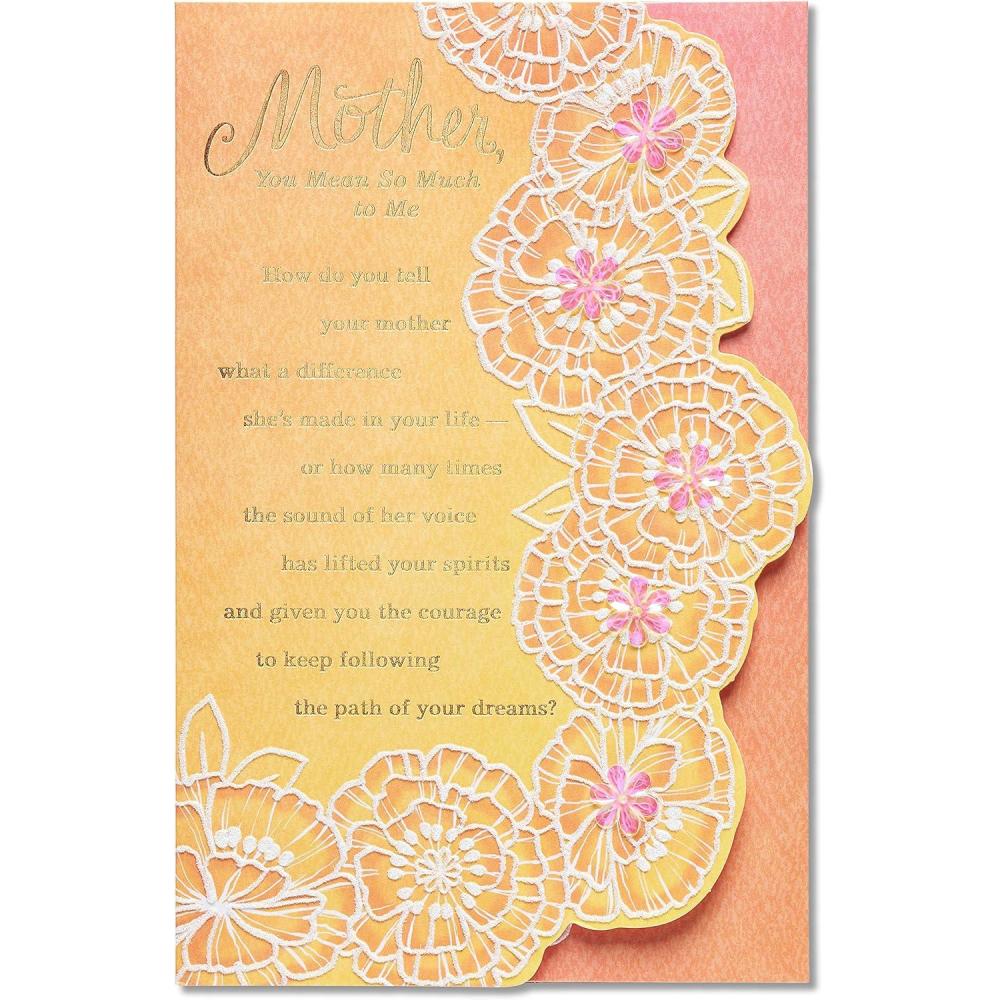 imageAmerican Greetings Mothers Day Card for Mom The Difference Shes Made