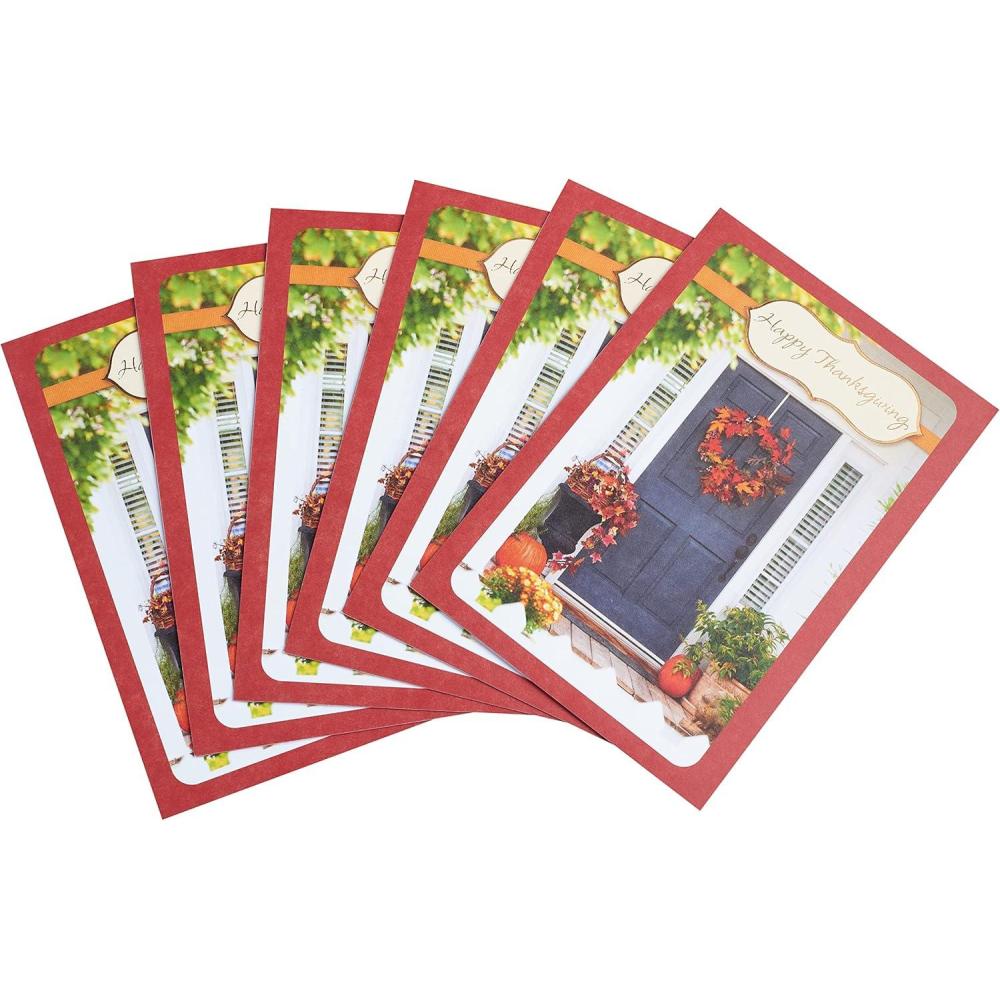 imageAmerican Greetings Thanksgiving Cards Beautiful Time 6CountBeautiful Time