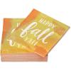 American Greetings 50-Count 6.5 in. x 6.5 in. Lunch Napkins, Thankful Thanksgiving Party Supplies(Fall Beverage Napkins 50CT)