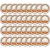 American Greetings 50-Count 6.5 in. x 6.5 in. Lunch Napkins, Thankful Thanksgiving Party Supplies(Fall Dinner Plates 36CT)