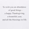 American Greetings Thanksgiving Cards, Beautiful Time (6-Count)(Blessings In Life)