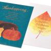 American Greetings Thanksgiving Cards, Thanks To You (6-Count)(Leaf Cello)