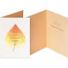 American Greetings Thanksgiving Cards, Thanks To You (6-Count)(Leaf Cello)