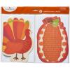 American Greetings Thanksgiving Cards, Thanks To You (6-Count)(Pumpkin and Turkey)