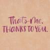 American Greetings Thanksgiving Cards, Thanks To You (6-Count)(Thankful Grateful Blessed)