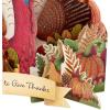 American Greetings Thanksgiving Pop Up Card (Good Food, Great Times, Wonderful People)(Good Food  Great Times  Wonderful People)