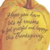 American Greetings Thanksgiving Pop Up Card (Good Food, Great Times, Wonderful People)(Grateful and Happy)