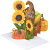 American Greetings Thanksgiving Pop Up Card (Good Food, Great Times, Wonderful People)(Grateful and Happy)