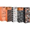 American Greetings 10″ Small Halloween Goodie Bags, Pumpkins and Halloween Text (16-Count)(BEV HLWN BAGBNDLE 5CT)