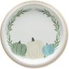 American Greetings 50-Count 6.5 in. x 6.5 in. Lunch Napkins, Thankful Thanksgiving Party Supplies(Pumpkin Paper Dinner Plates 36CT)