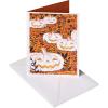 American Greetings Halloween Cards, Friendly Wish and Hope It’s Spooky (2 Designs, 8-Count)(Haunted House and Pumpkins)