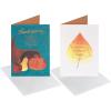 American Greetings Thanksgiving Cards, Thanks To You (6-Count)(Leaf Cello)