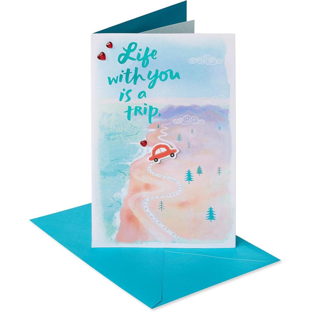 imageAmerican Greetings Romantic Birthday Card Favorite ThingsLife With You