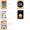 American Greetings 20-Count All Occasions Card Bundle with Envelopes- Birthday, Congrats, Baby, Anniversary, Wedding, Get Well, Support, Friendship, Thank You, and Sympathy(MASCULINE 20 CARD BNDL)