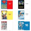 American Greetings 30-Count All Occasions Warner Bros DC Comics Card Pack with Keepsake Box and Envelopes