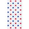 American Greetings 9″ Medium Patriotic Gift Bags, Red, White and Blue (12-Count)(Red  White and Blue)