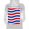 American Greetings 9″ Medium Patriotic Gift Bags, Red, White and Blue (12-Count)(Red  White and Blue Medium Patriotic Gift Bags)
