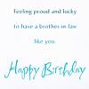 American Greetings Birthday Card for Brother In Law (Awesome Day)(Horizontal Stripes w Lettering)