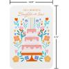 American Greetings Birthday Card for Daughter-in-Law (Perfect Time)(Colorful Boho Floral Cake)
