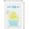 American Greetings Braille Birthday Card (How Amazing You Are)(Braille Cupcake)