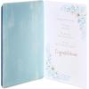 American Greetings Jewish Wedding Card (Mazel Tov)(Corner Floral w Border)
