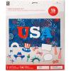 American Greetings Patriotic Party Supplies, Photo Booth Kit (15-Count)(Photo Booth Kit)