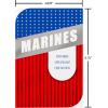 American Greetings Patriotic Thank You Card for Air Force Military Service Member (Our Country)(Marines Stars and Stripes)