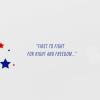 American Greetings Patriotic Thank You Card for Air Force Military Service Member (Our Country)(Marines Stars and Stripes)