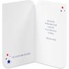 American Greetings Patriotic Thank You Card for Air Force Military Service Member (Our Country)(Navy Stars and Stripes)