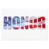 American Greetings Patriotic Thank You Card for Military Service Member (Our Country)(Flag Photo in Ltg)