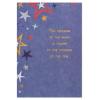 American Greetings Patriotic Thank You Card for Military Service Member (Our Country)(Stars)