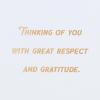 American Greetings Patriotic Thank You Card for Military Service Member (Our Country)(Stars)