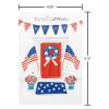 American Greetings Patriotic Thank You Card for Military Service Member (Our Country)(Watercolor Door)