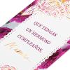 American Greetings Spanish Birthday Card for Grandma (Feliz Cumpleaños)(Multicolored Peonies)