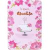 American Greetings Spanish Birthday Card for Grandma (Feliz Cumpleaños)(Pretty Florals)