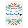 American Greetings Thank You Card for Volunteers (Great Big Thank You)(Graphic Leaves w Ltg)