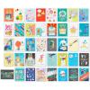 American Greetings 10-Count All Occasions Card Bundle with Envelopes- Birthday, Congrats, Support, Friendship, and Thank you(Bright and Cheerful Designs)