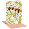 American Greetings 5th Anniversary Card (Wrapped In Your Love)(Red Pandas)