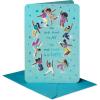 American Greetings Birthday Card For Him (Let’s Celebrate)(Jumping For Joy Tiny Figures)