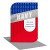 American Greetings Patriotic Thank You Card for Air Force Military Service Member (Our Country)(Navy Stars and Stripes)