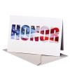 American Greetings Patriotic Thank You Card for Military Service Member (Our Country)(Flag Photo in Ltg)