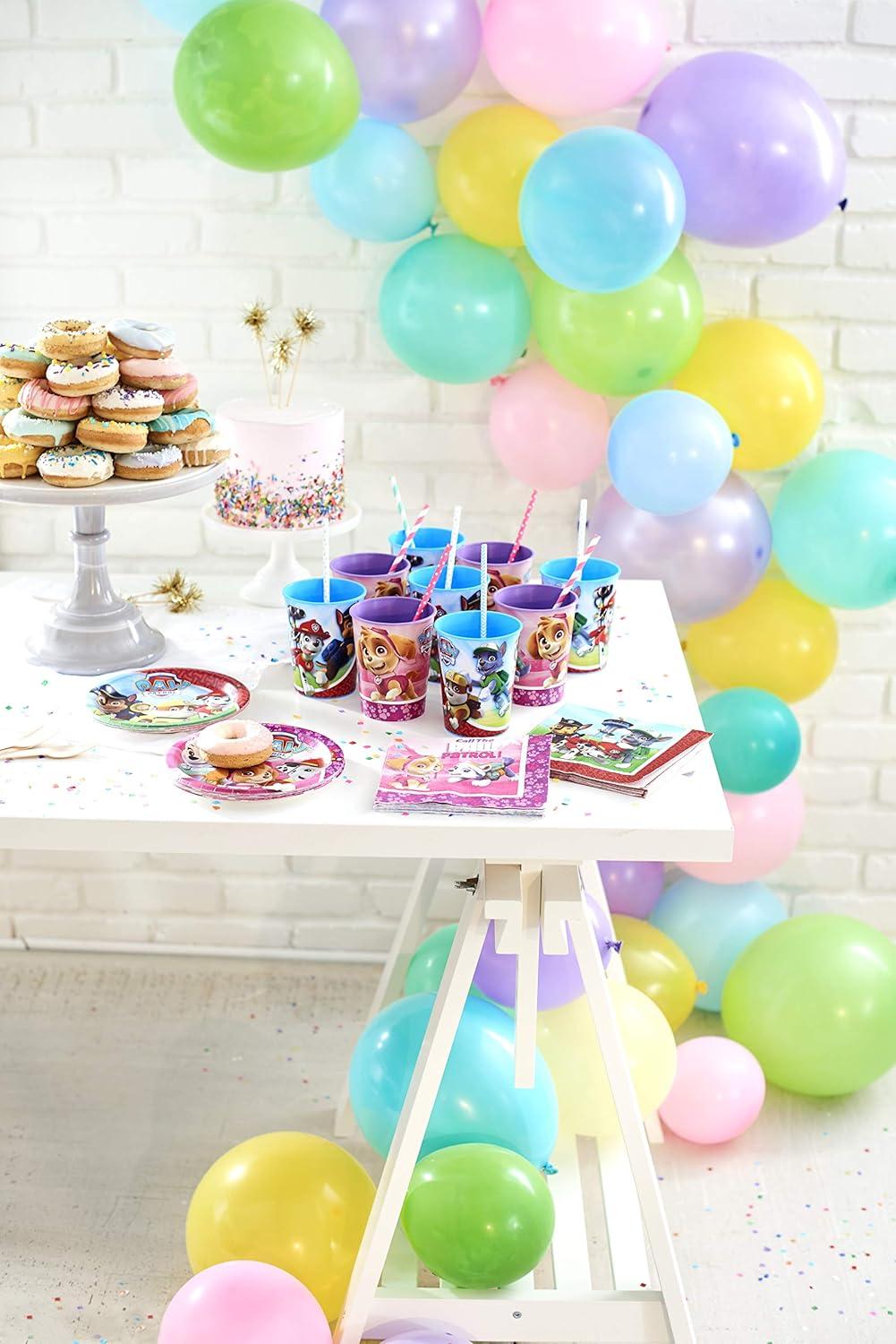 imageAmerican Greetings Paw Patrol Party Supplies Paper Dinner Plates 40CountMulticoloredAssorted