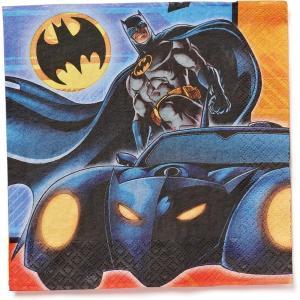 American Greetings Batman Paper Lunch Napkins for Kids (16-Count)