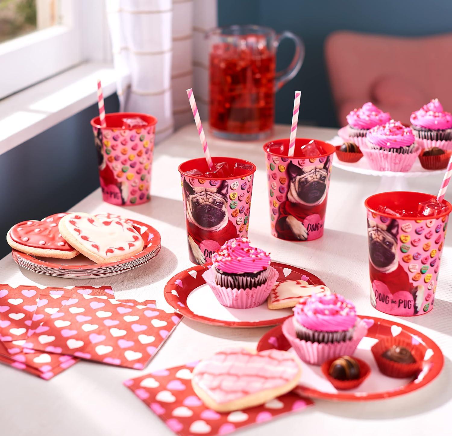 imageAmerican Greetings 50Count Valentines Day Party Supplies Paper NapkinsPaper Napkins